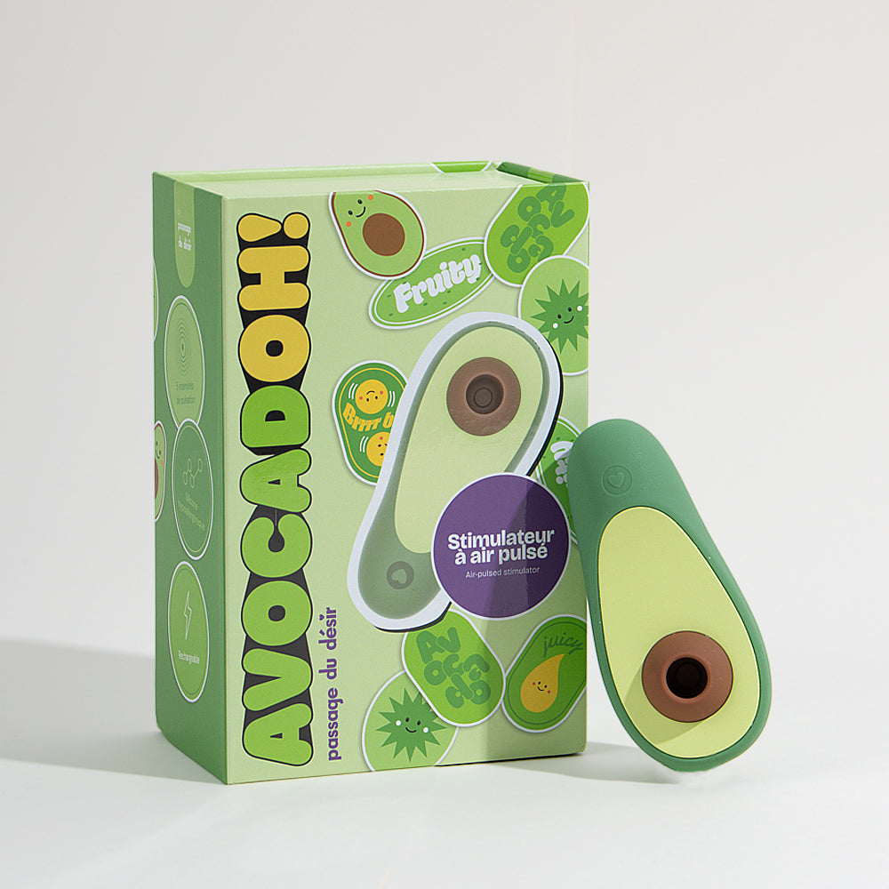 Stimulateur clitoridien à air pulsé AvocadOh