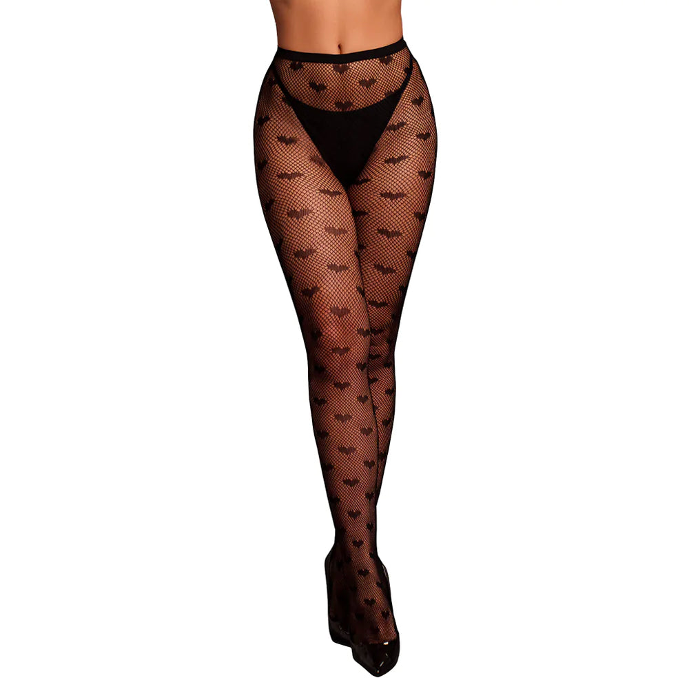 Collants motif coeur