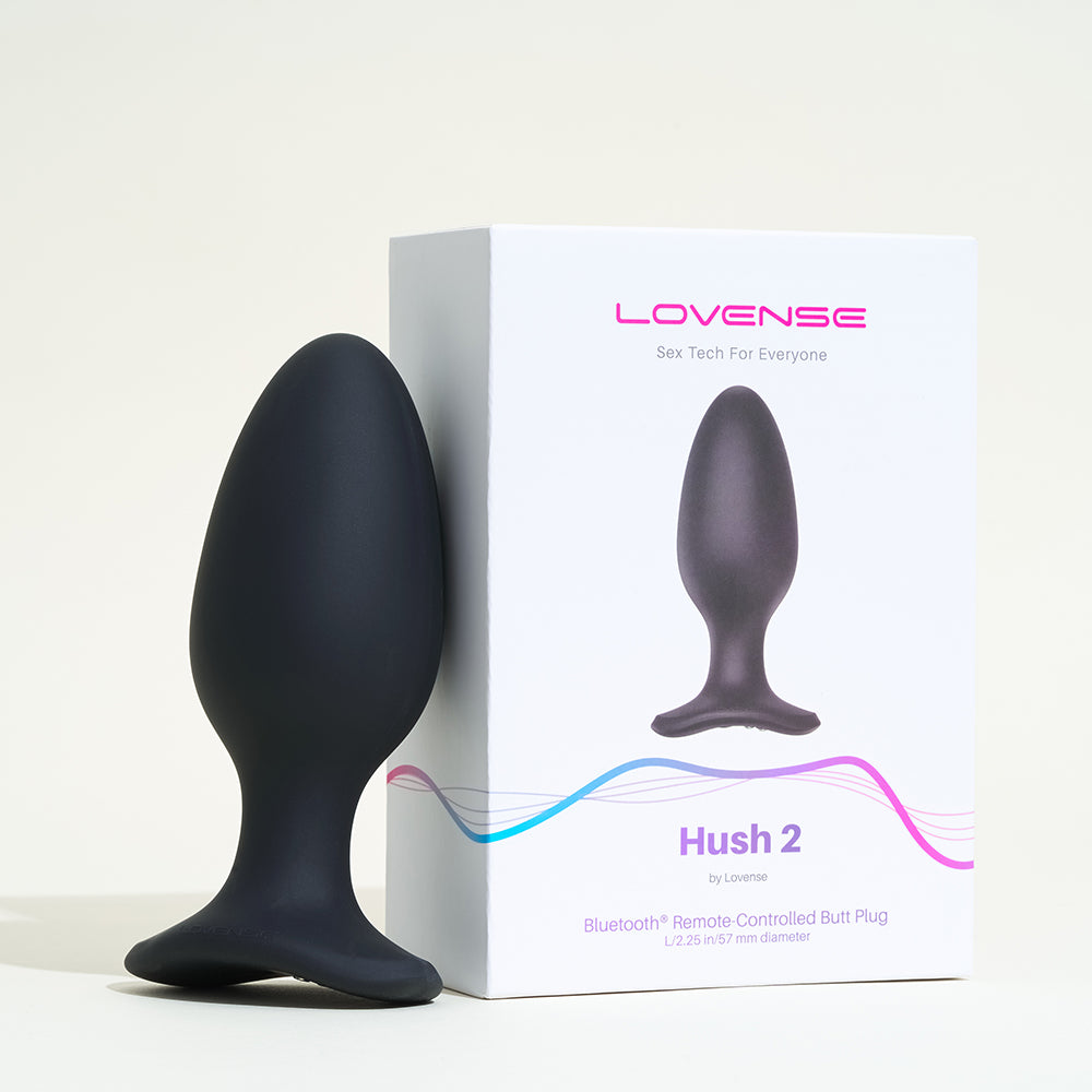 Plug vibrant connecté Hush 2 Lovense