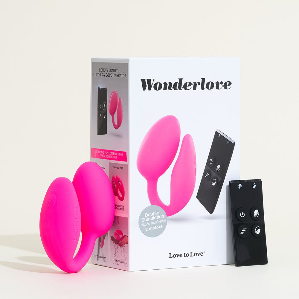 Stimulateur pour couple télécommandé Wonderlove
