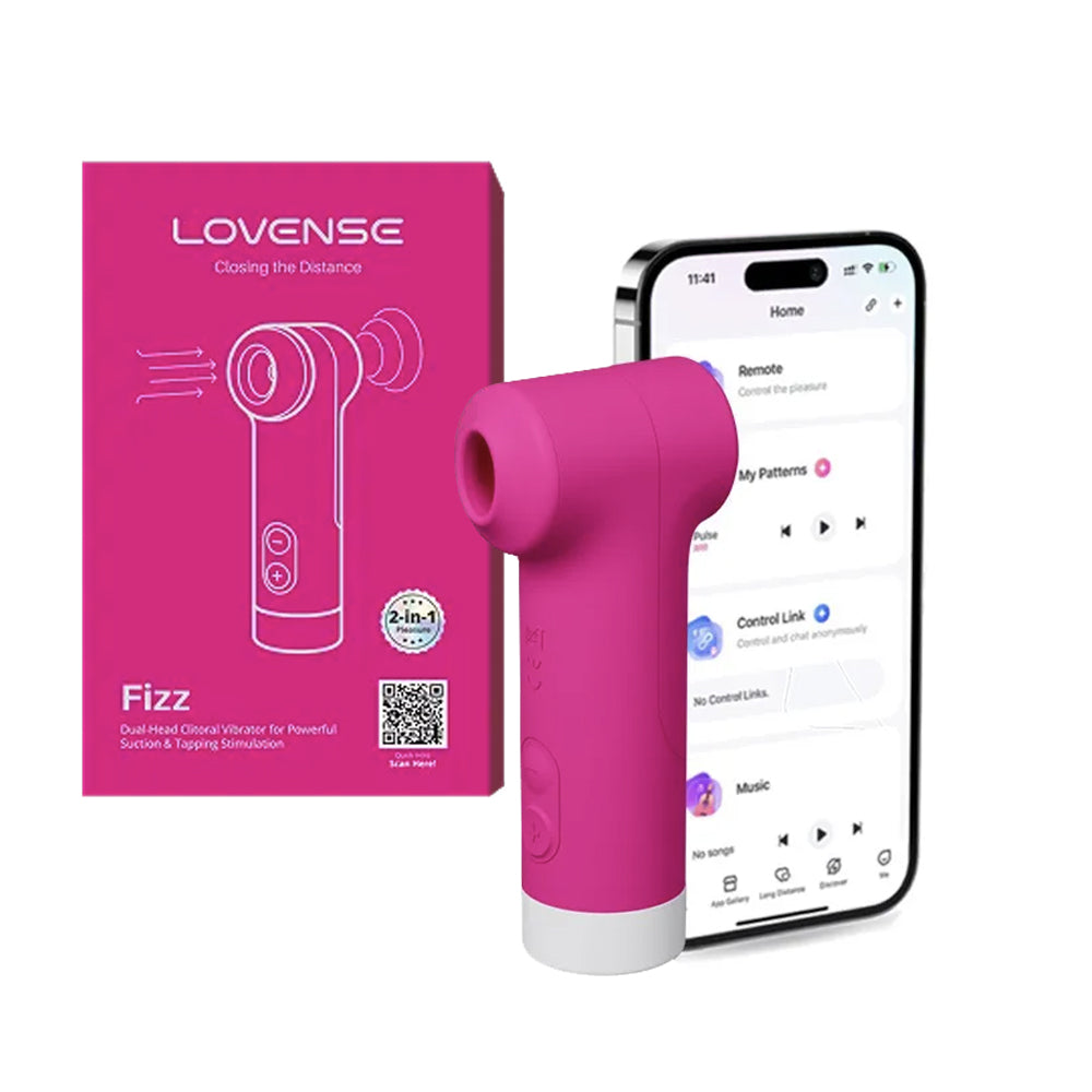 Stimulateur clitoridien 2 en 1 Fizz Lovense