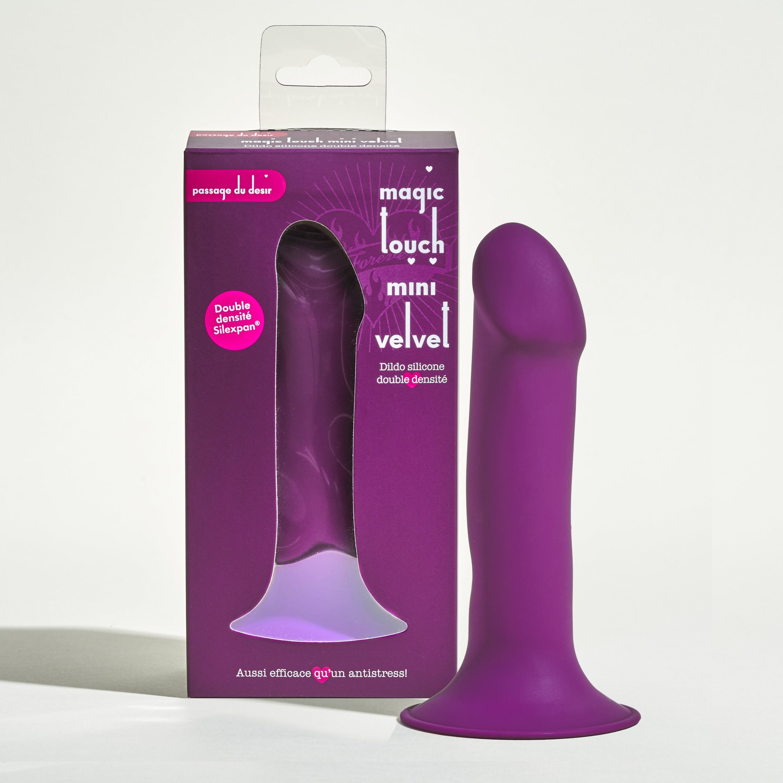 Dildo double densité Magic Touch Mini Velvet