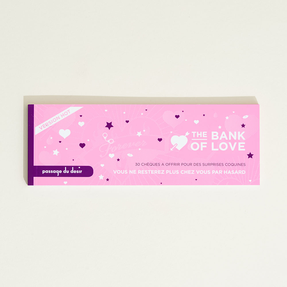 Chéquier Bank of love Hot