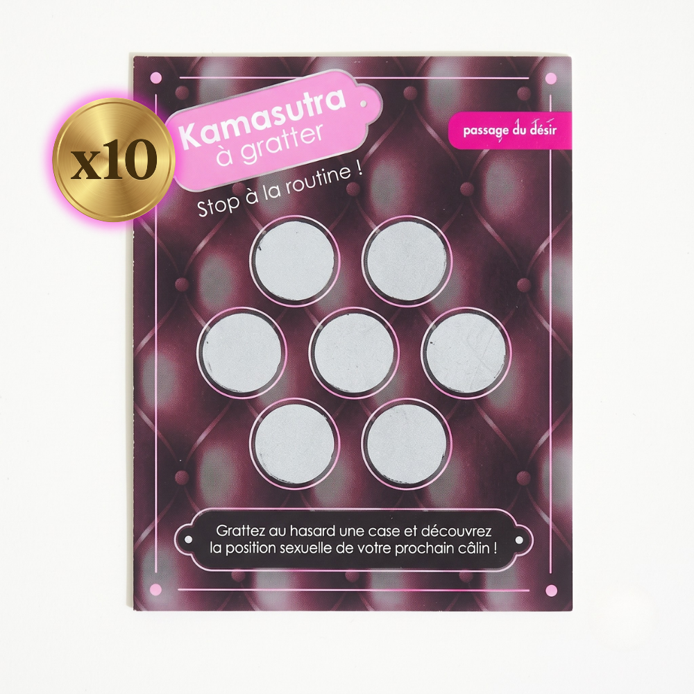 Jeu de grattage Kamasutra