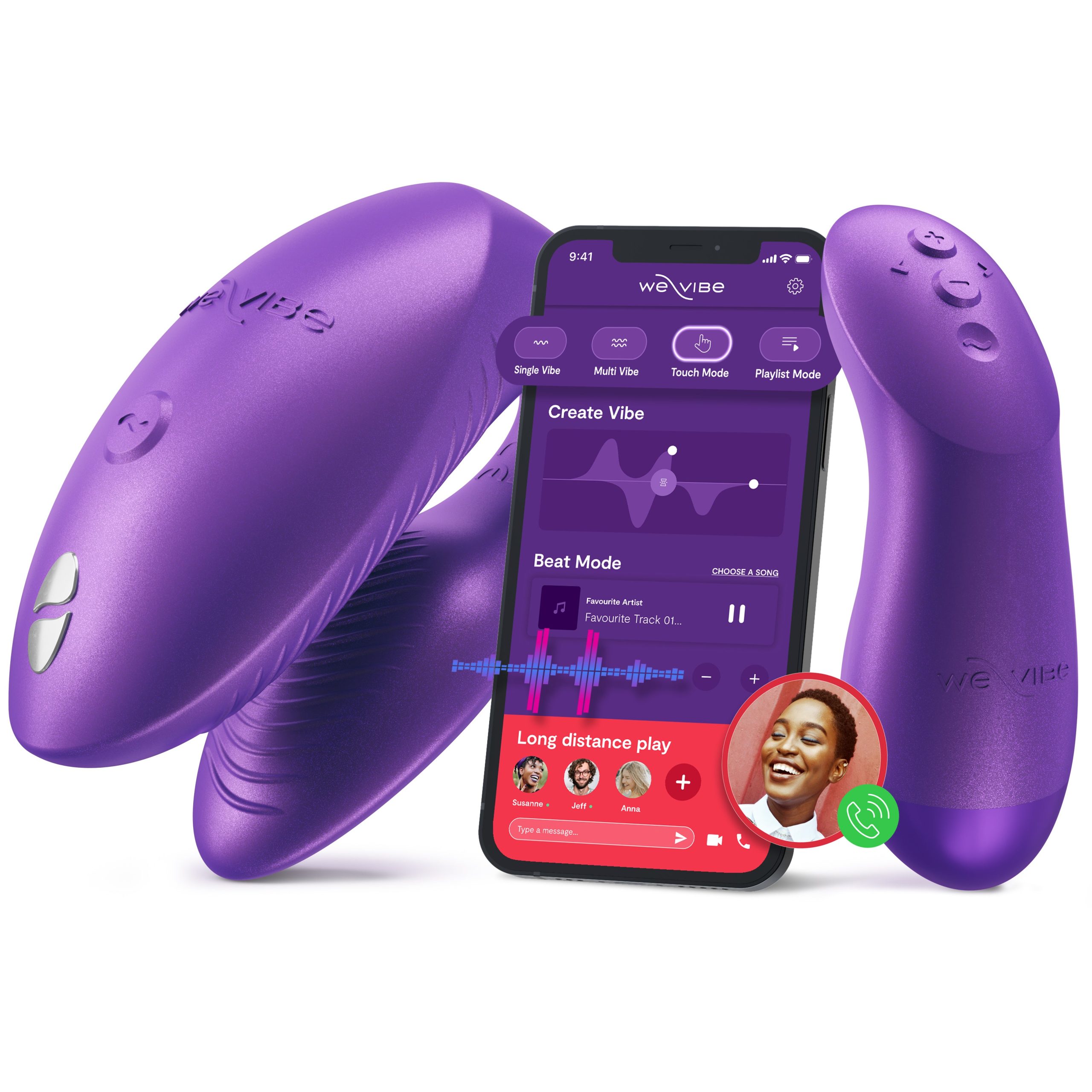 Stimulateur couple connecté Chorus Pro We Vibe