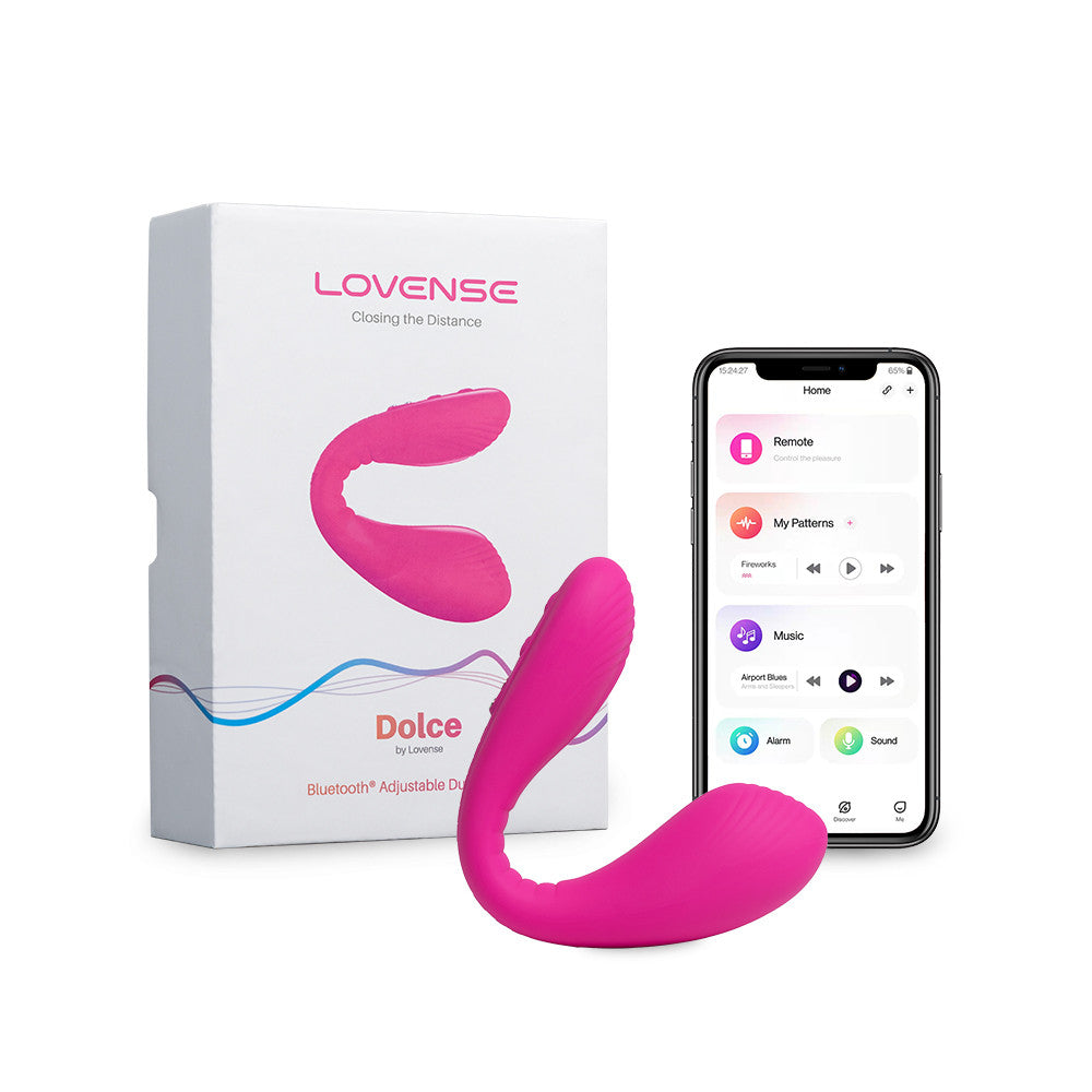 Double stimulateur connecté Dolce Lovense