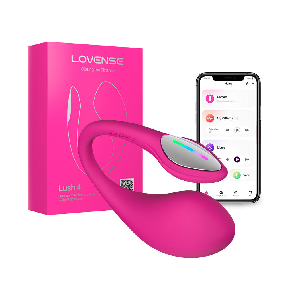 Oeuf vibrant connecté Lush 4 Lovense